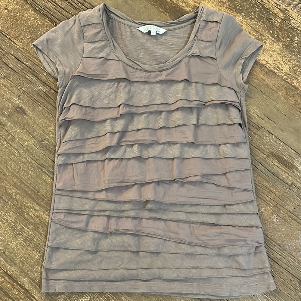 Rocha.John Rocha Organic Cotton Ruffled Blouse - Picture 4 of 10
